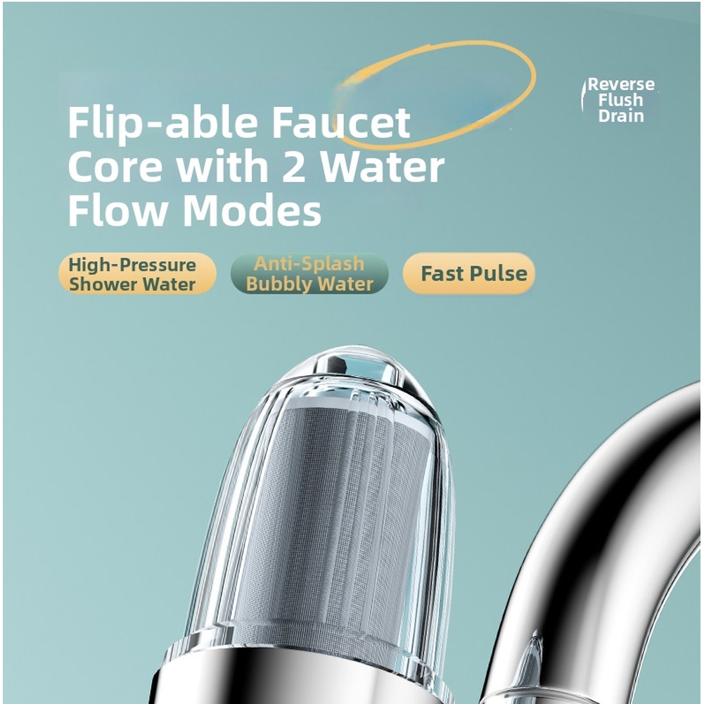 Water Filter Cartridge - 2pcs 720 Degree Rotating Faucet Filter