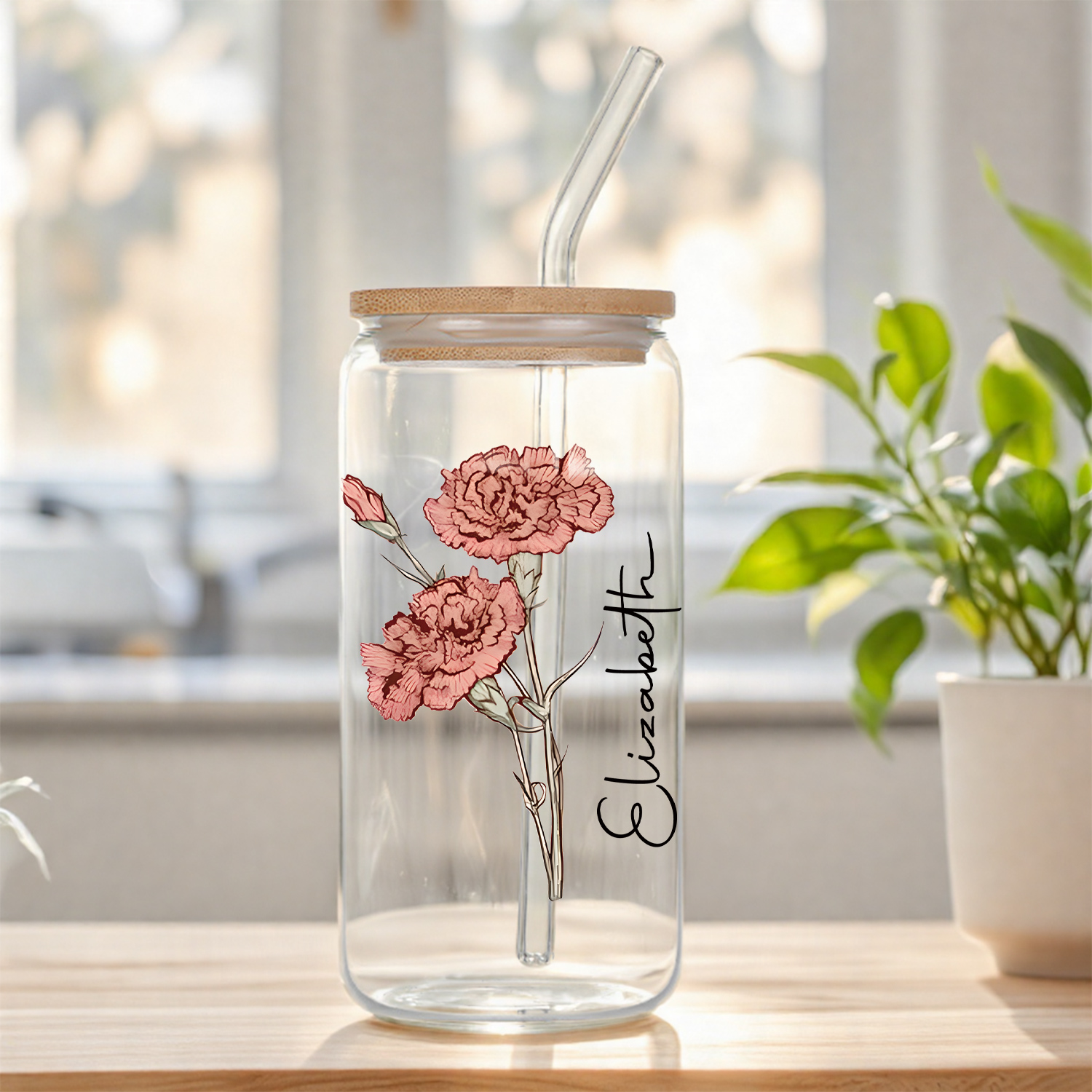 Personalized Floral Retro Iced - Coffee Equipment Gift avaliação e preço