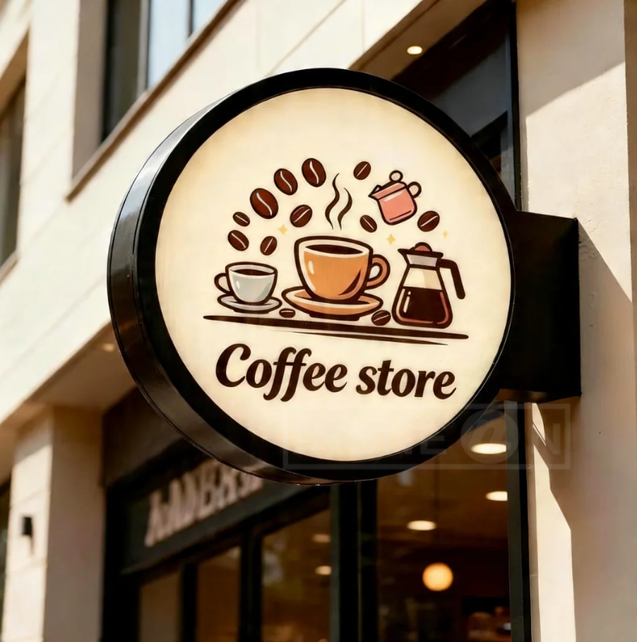 Double-Sided Outdoor Business  - Coffee Equipment For Business avaliação e preço