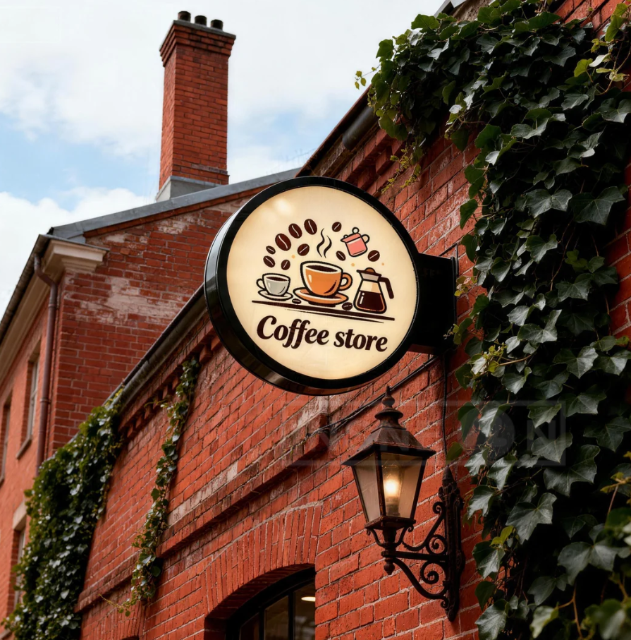 Double-Sided Outdoor Business  - Coffee Equipment For Business avaliação e preço