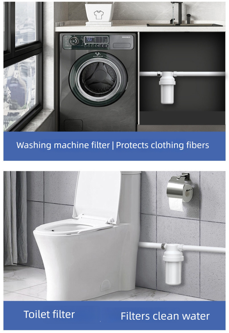 Shower Faucet Pre Filter Tap W - Water Filter Cartridge avaliação e preço