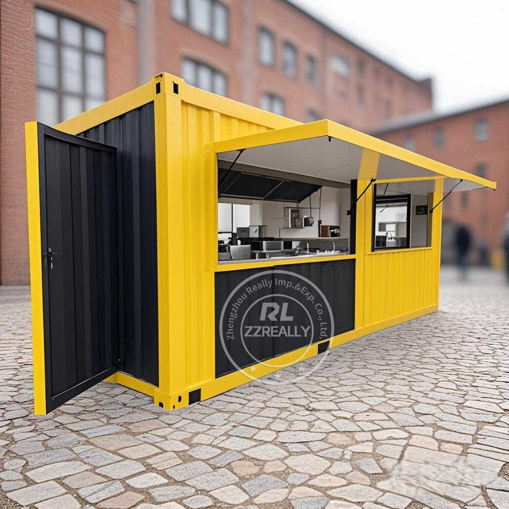Europe Standard Mobile 20ft Co - Coffee Equipment Europe avaliação e preço