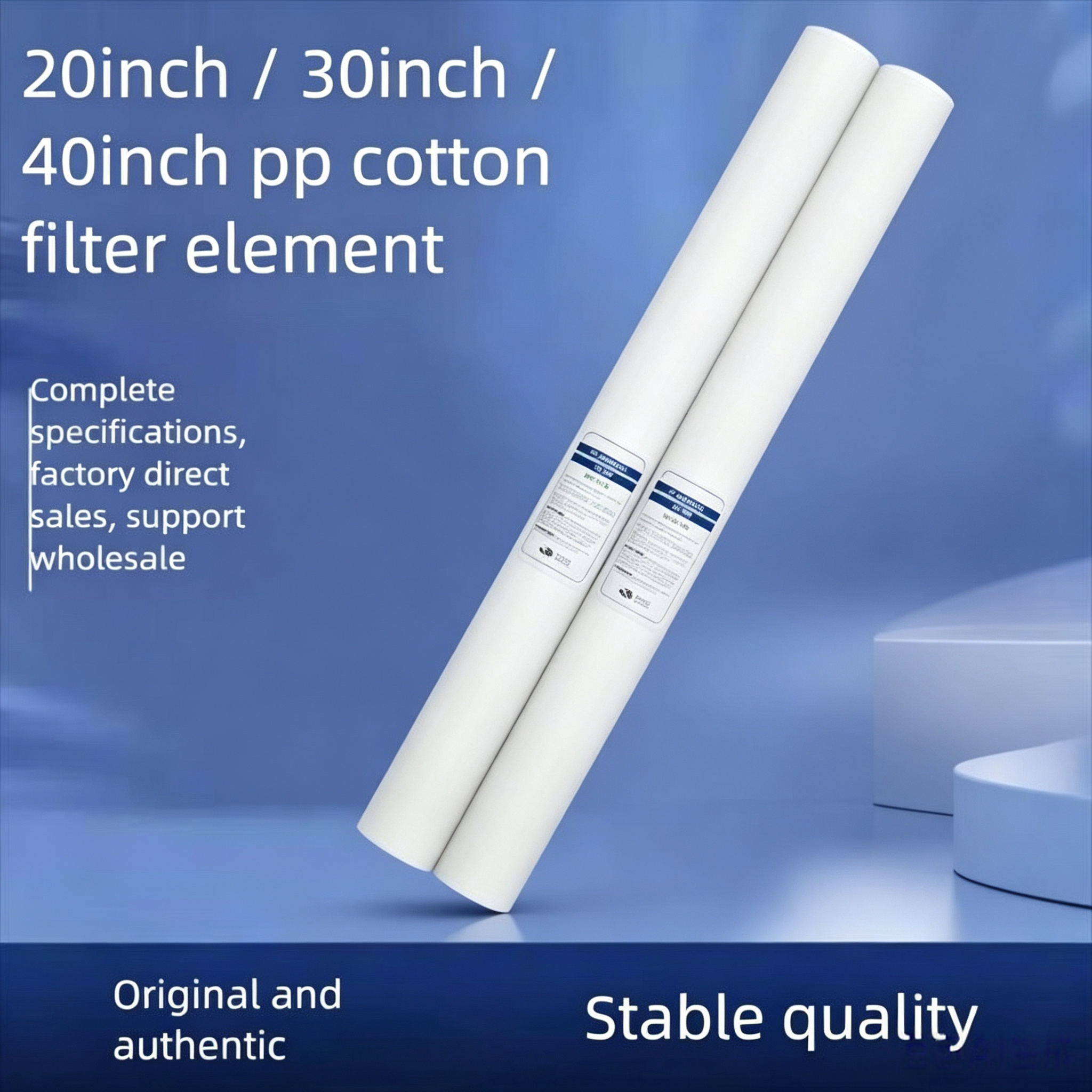 30 Inch PP Cotton Filter Cartr - Water Filter Cartridge avaliação e preço