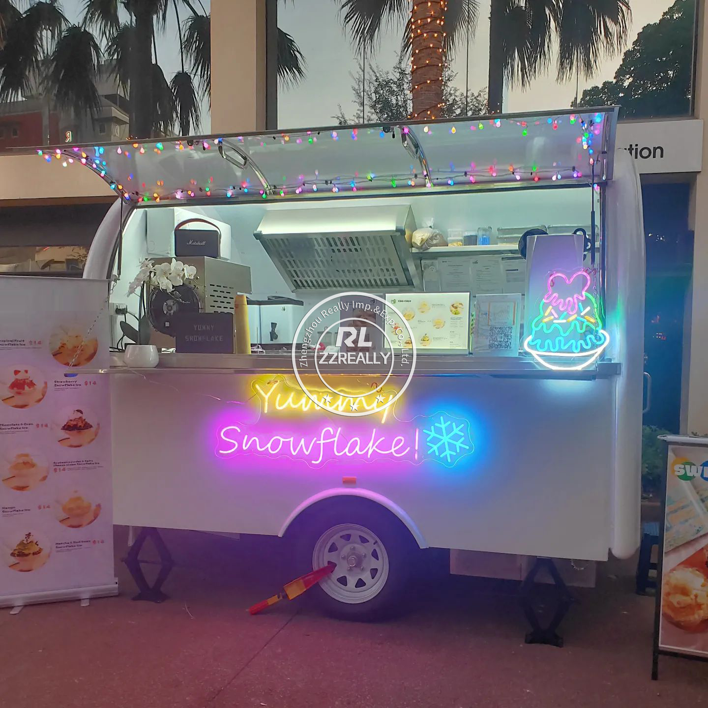 Europe Standard Food Truck Tra - Coffee Equipment Europe avaliação e preço