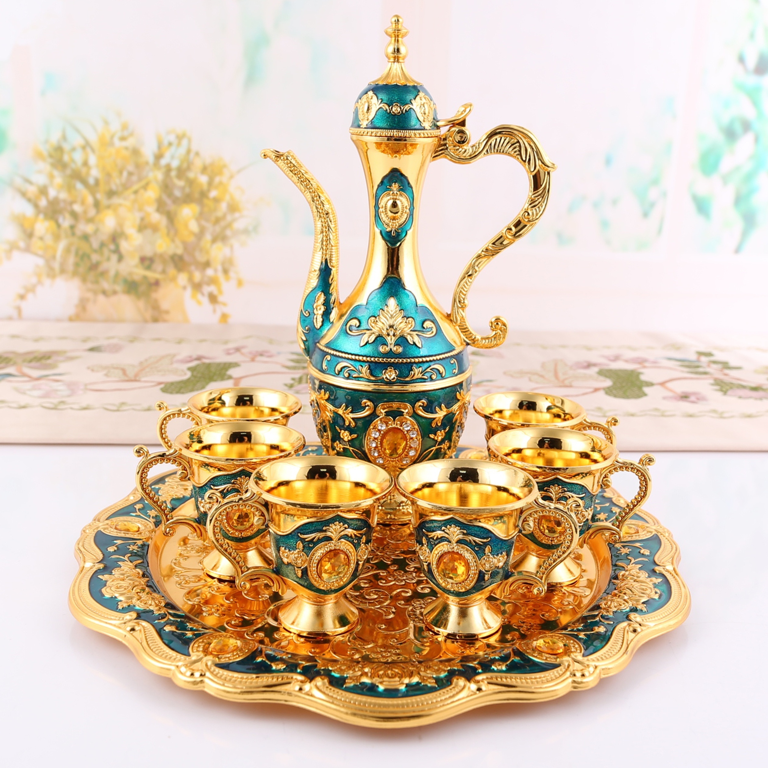 Vintage Metal Turkish Coffee P - Vintage Coffee Equipment avaliação e preço