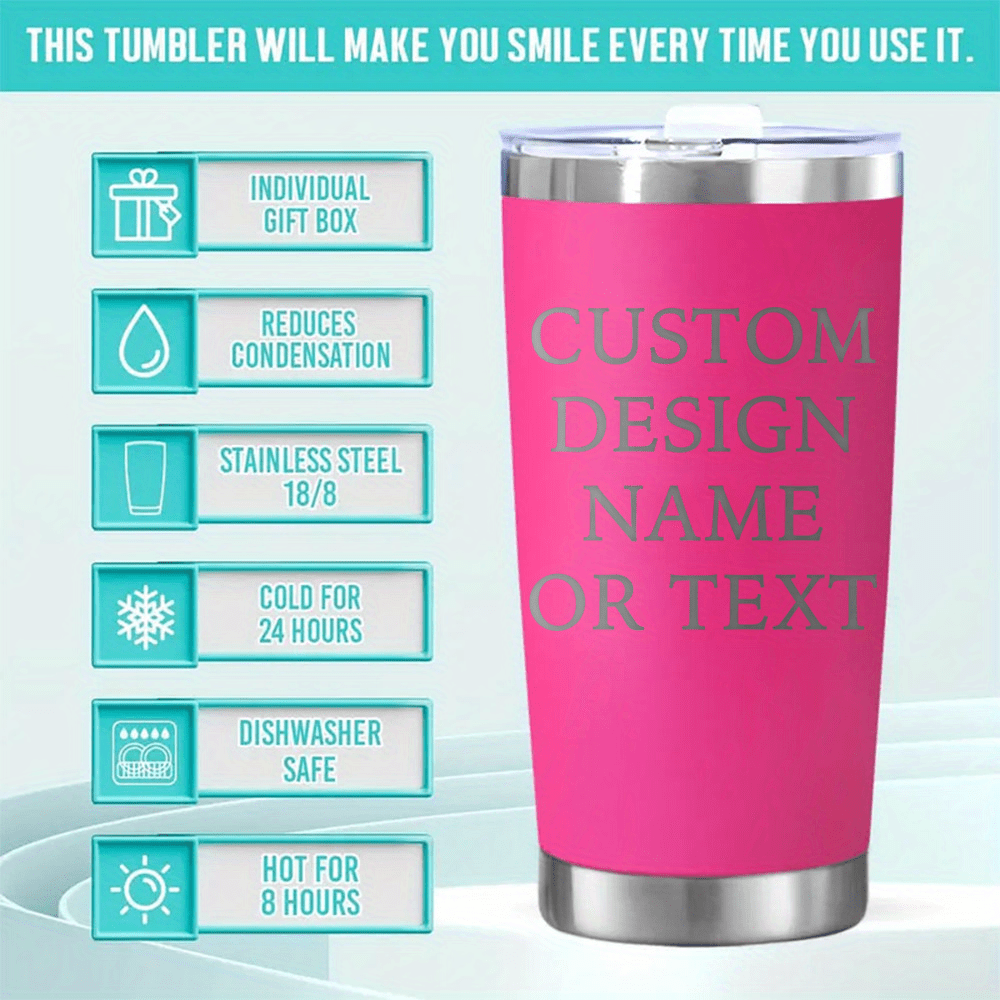 20oz Custom Thermal Water Bott - Coffee Equipment Gift avaliação e preço