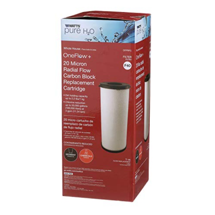 1-Pack Radial Flow Carbon Bloc - Water Filter Cartridge avaliação e preço