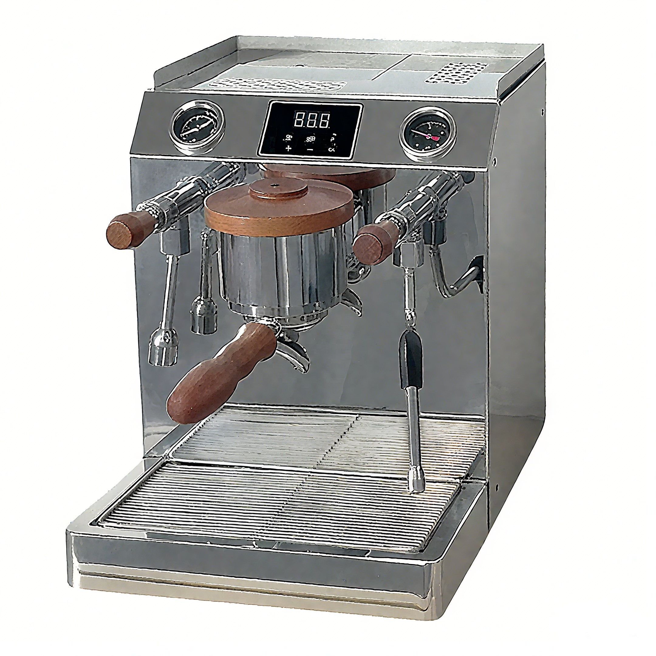 Dual Stainless Steel Boiler Ex - Coffee Equipment For Business avaliação e preço