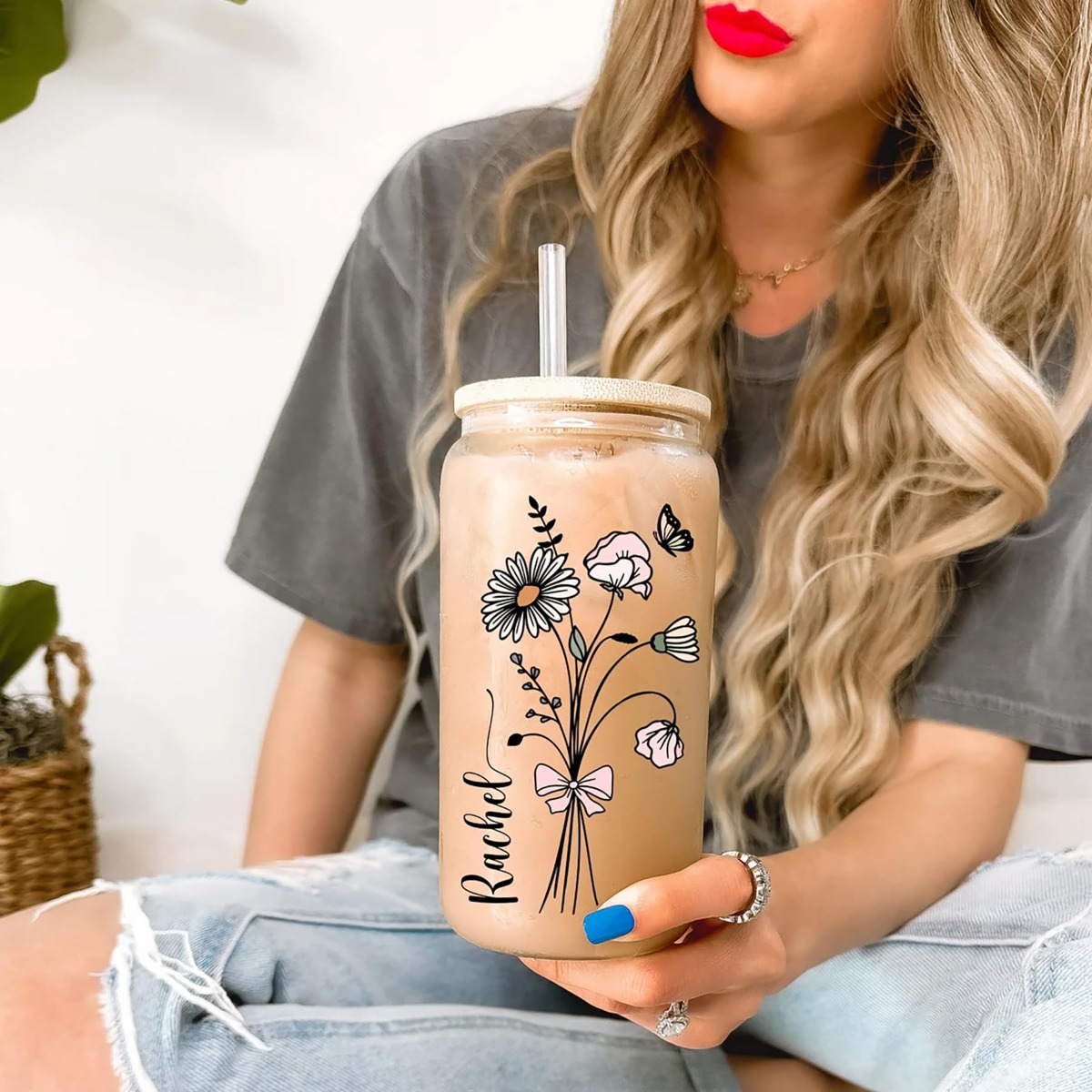 Customized Cute Cup Bottle Wit - Coffee Equipment Gift avaliação e preço