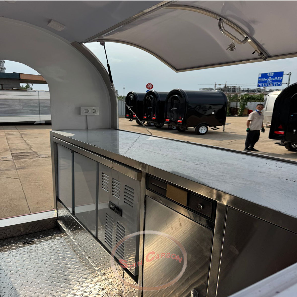ONLYWE Fast Food Truck Hotdog  - Coffee Equipment For Business avaliação e preço
