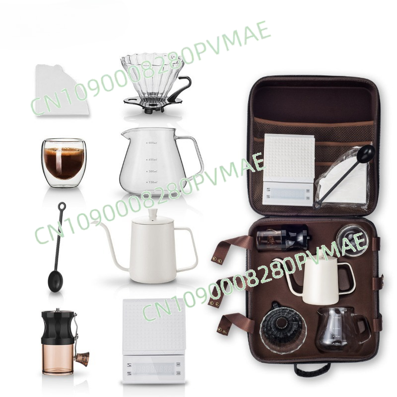 Hand pour-over coffee set outd - Coffee Equipment Gift avaliação e preço