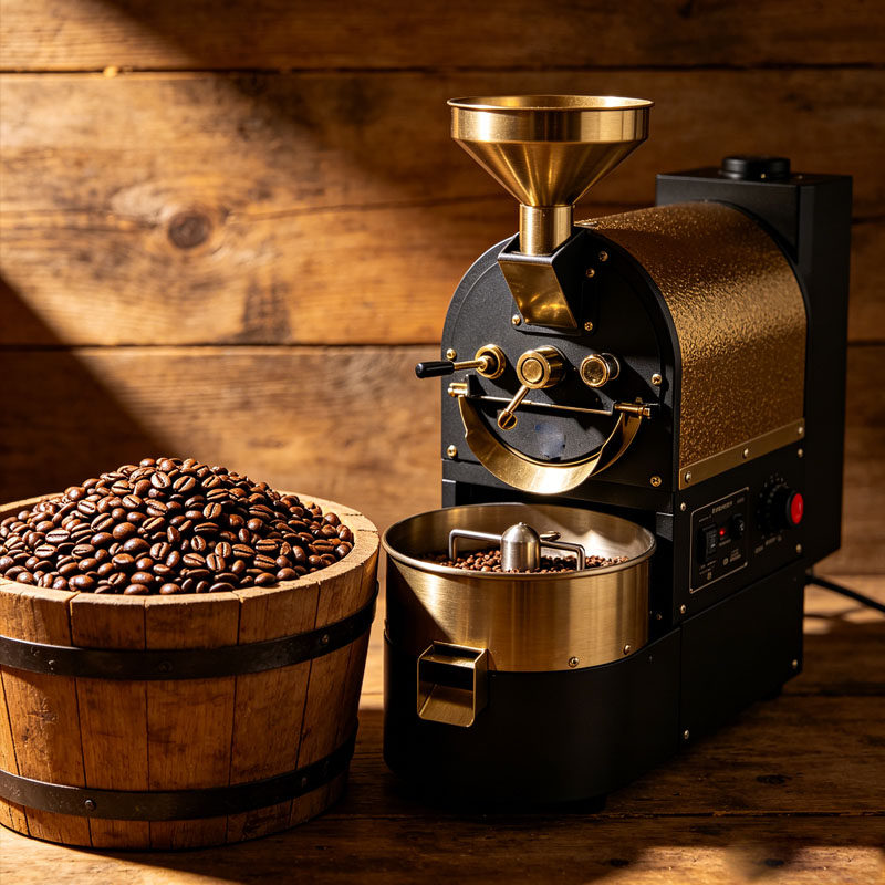 Drum Coffee Roaster Commercial - Coffee Equipment For Business avaliação e preço