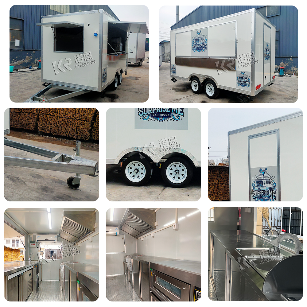 Custom Big Coffee Van Mobile F - Coffee Equipment Europe avaliação e preço