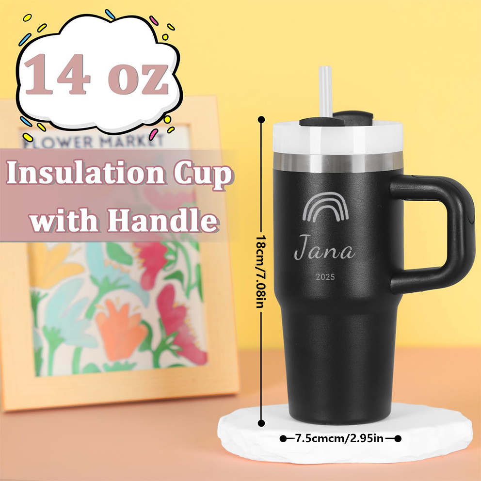 414ml Custom Thermal Water Bot - Coffee Equipment Gift avaliação e preço