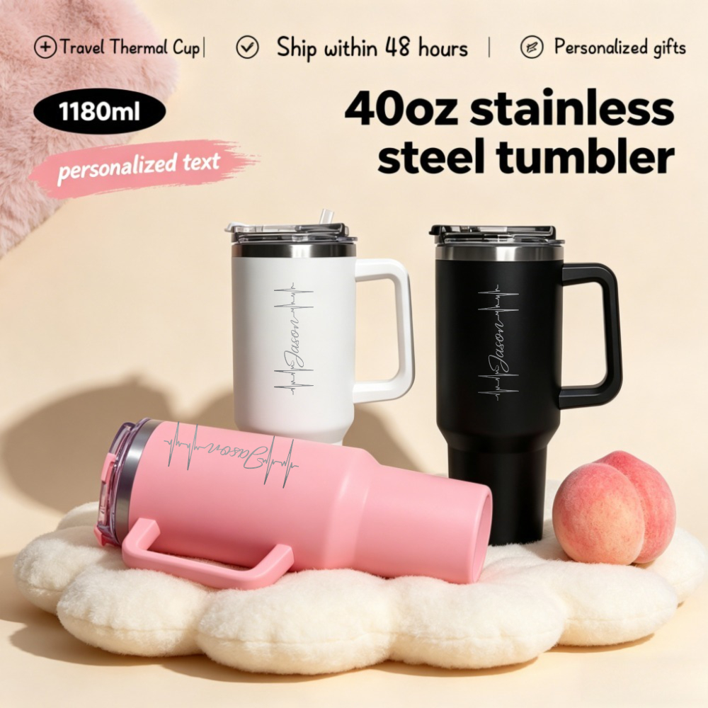 1L Personalized text bottle St - Coffee Equipment Gift avaliação e preço