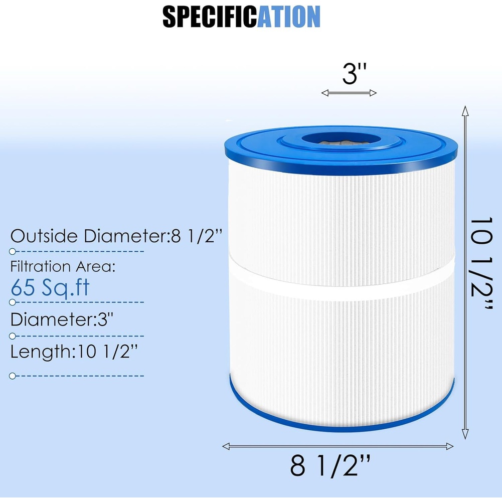 PWK65 Spa Filter Cartridge Rep - Water Filter Cartridge avaliação e preço