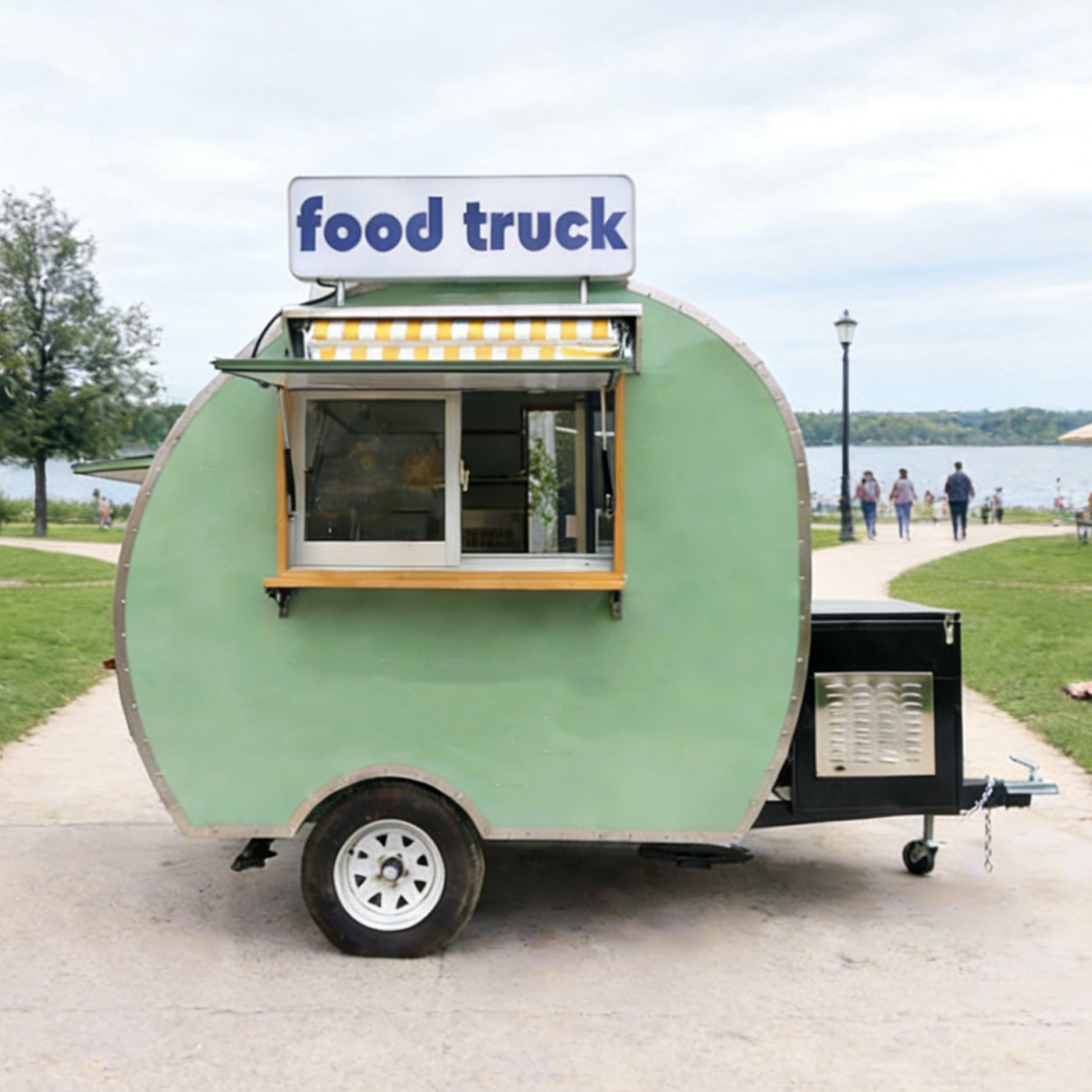 Custom Food Trailer Commercial - Coffee Equipment For Business avaliação e preço