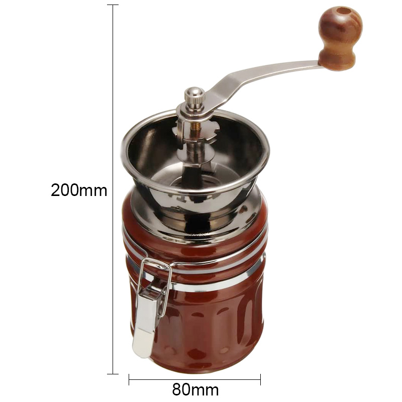 Manual Coffee Grinder Portable - Vintage Coffee Equipment avaliação e preço