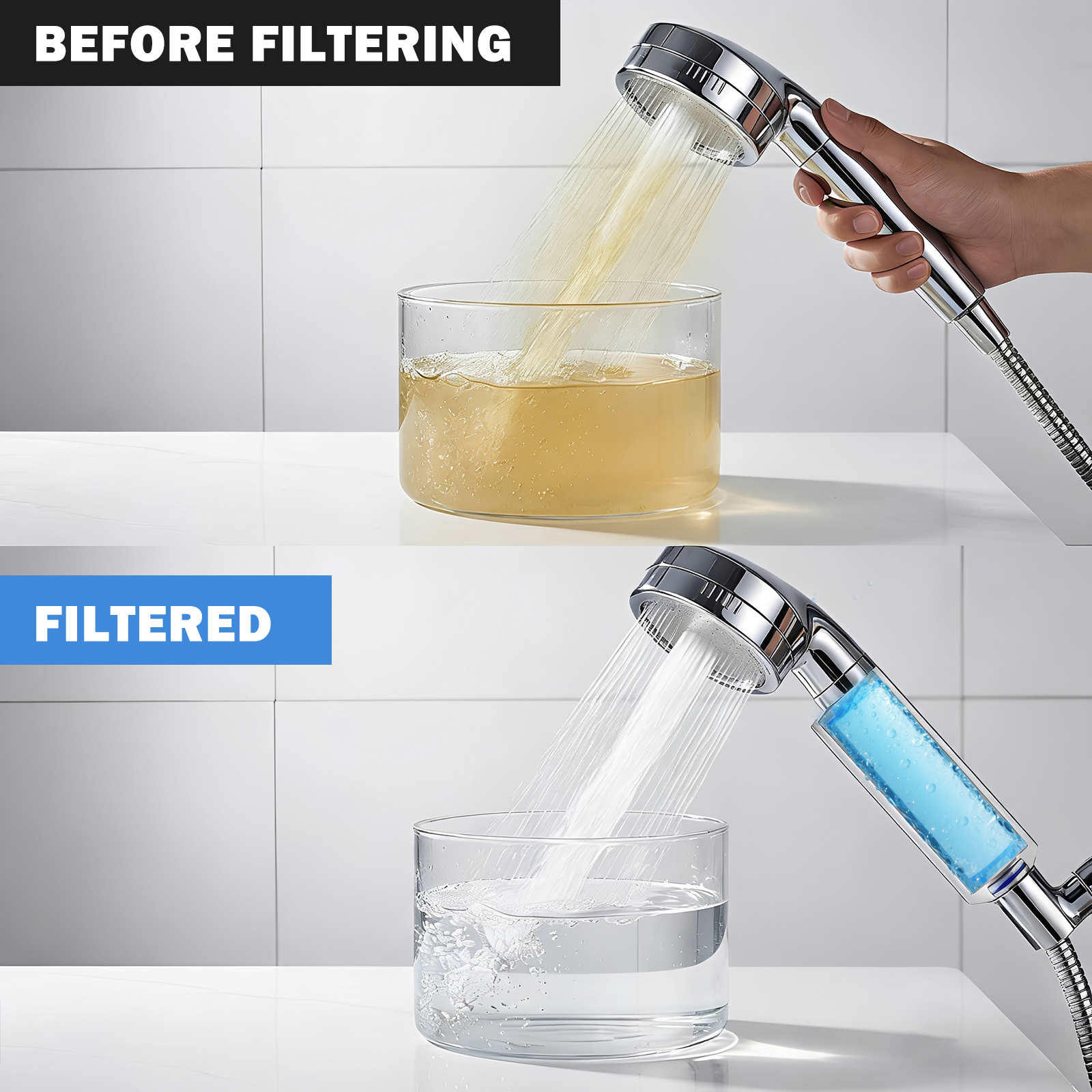 20Pcs Replacement Shower Filte - Water Filter Cartridge avaliação e preço