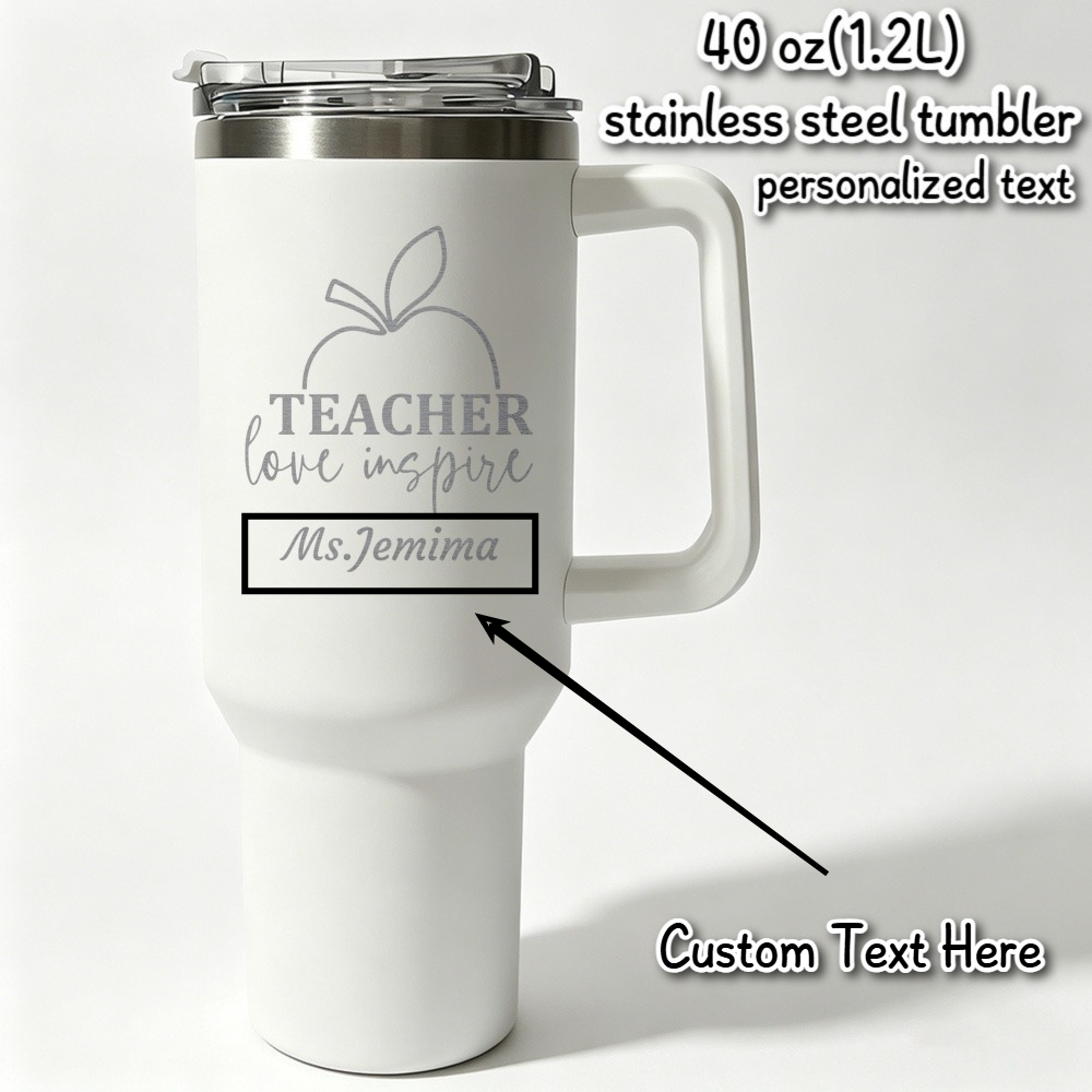 1L Teacher personalized text b - Coffee Equipment Gift avaliação e preço