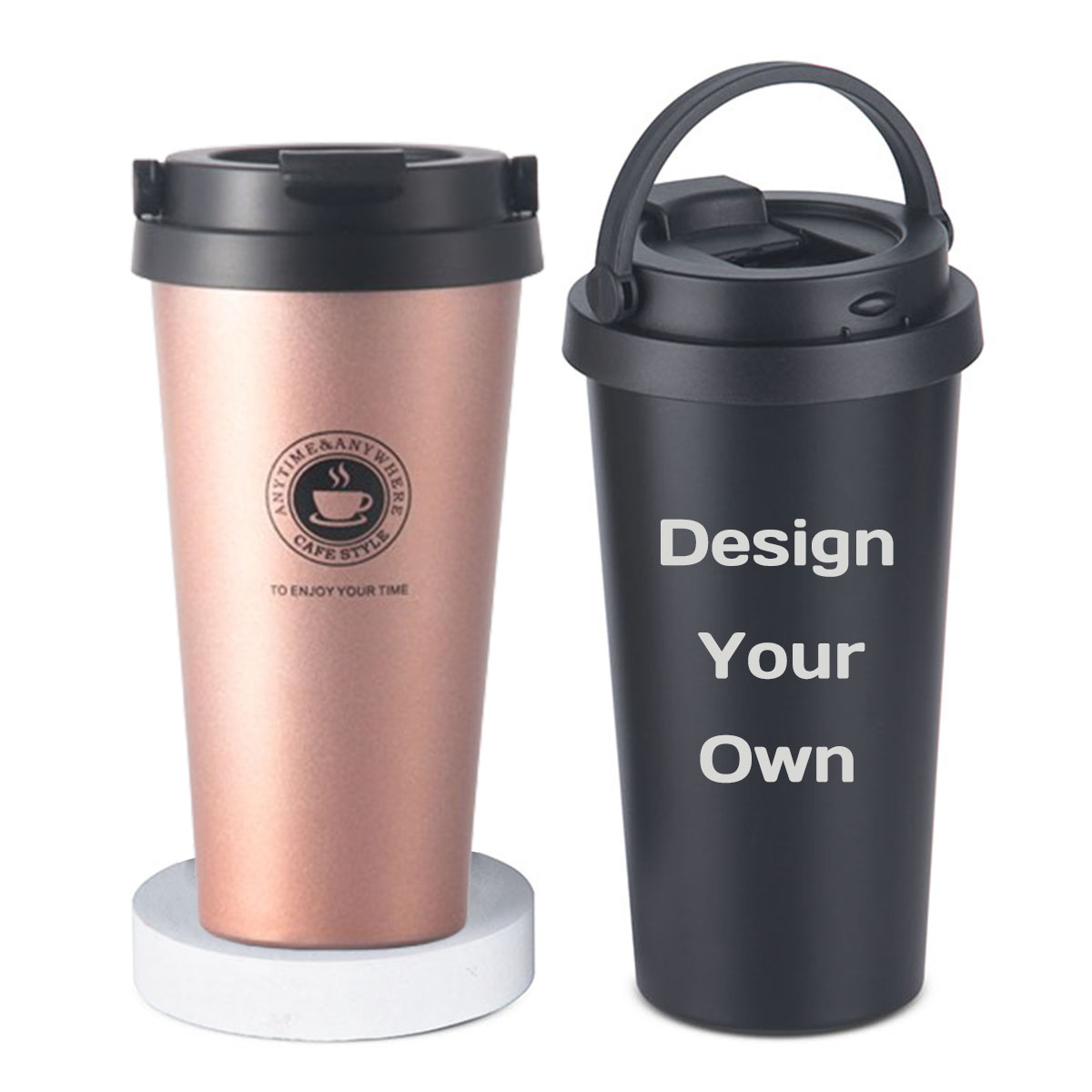 Insulated Travel Coffee Mug 16 - Coffee Equipment Gift avaliação e preço