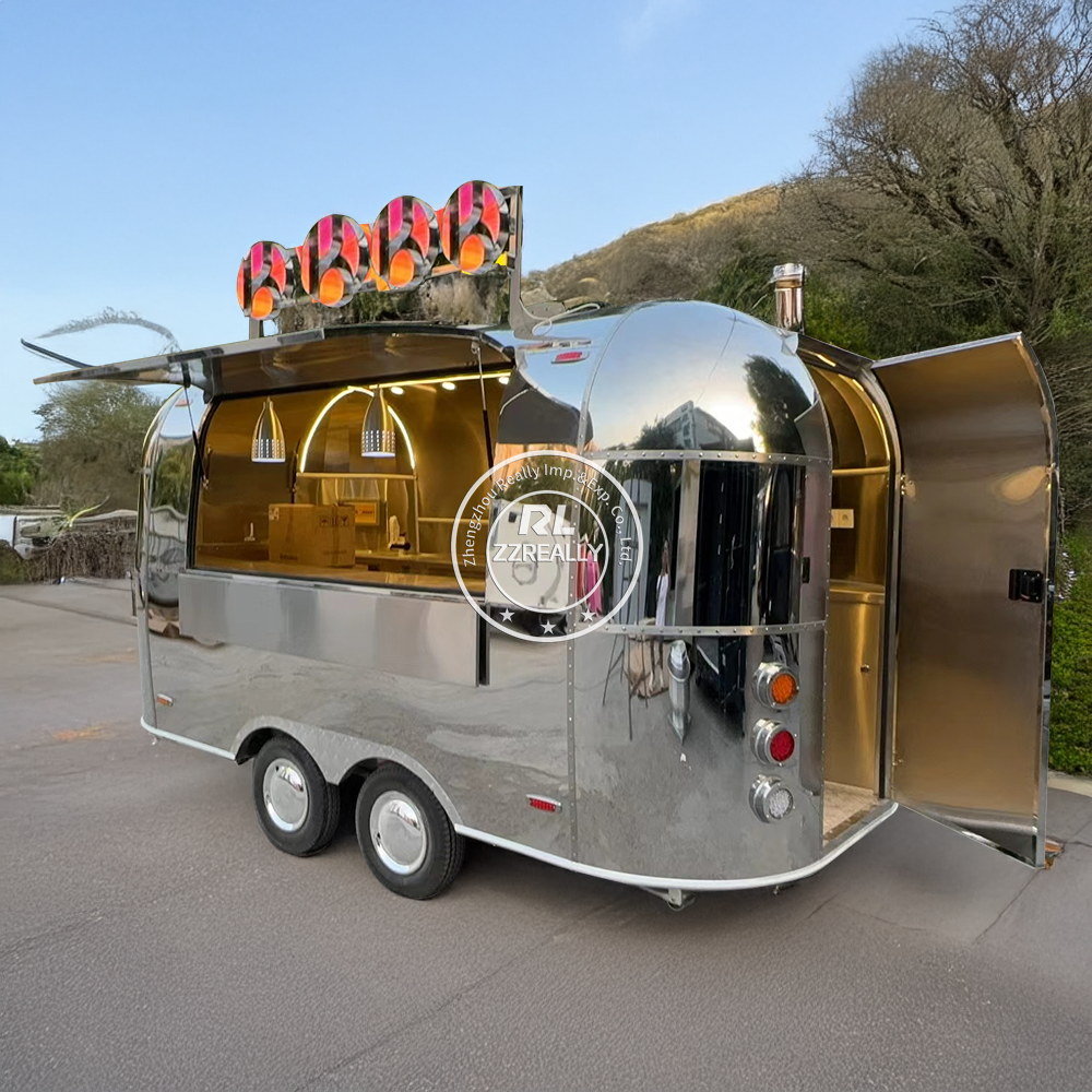 Europe Standard  Food Trailer  - Coffee Equipment Europe avaliação e preço