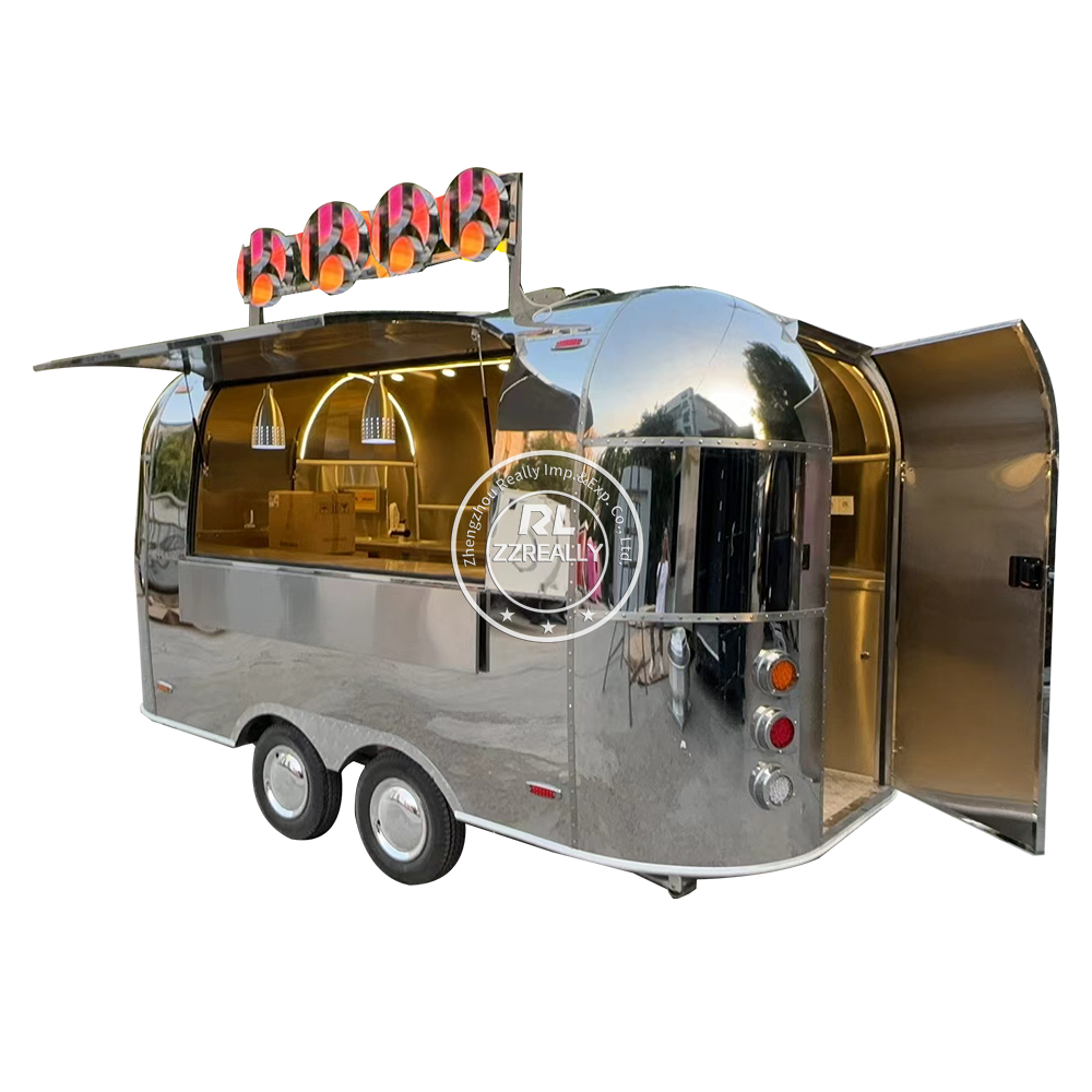 Europe Standard  Food Trailer  - Coffee Equipment Europe avaliação e preço