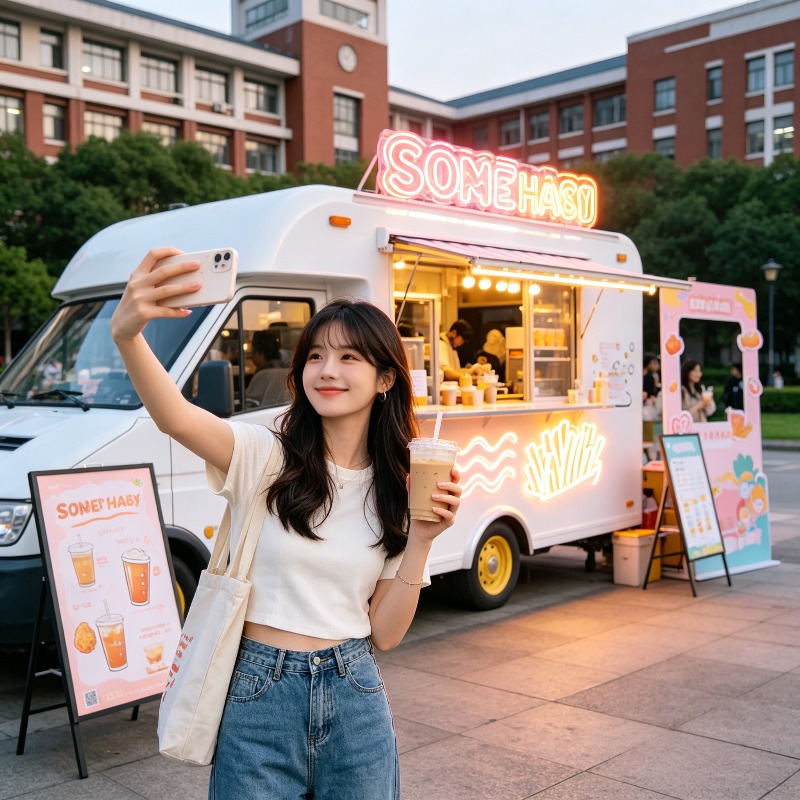 Mobile Ice Cream Coffee Cart T - Coffee Equipment For Business avaliação e preço